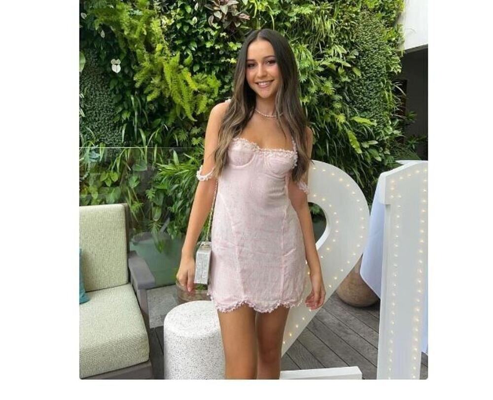 New The Bar Sz 2 Jade Floral Jacquard Chiffon Lace Mini Dress Rose Pink
